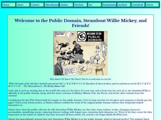 PublicDomainMickey screenshot