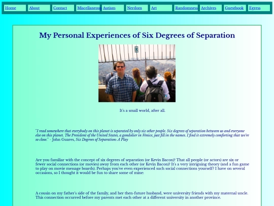 Six_Degrees_of_Separation screenshot