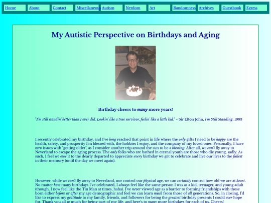 birthday screenshot