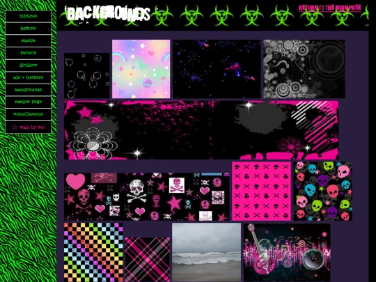 graphics/backgrounds screenshot