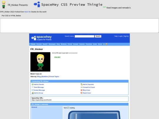 type screenshot
