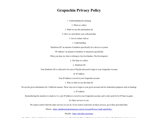 grapuchin screenshot