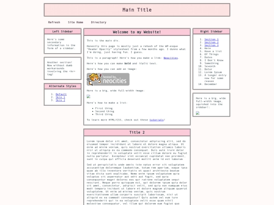 index screenshot