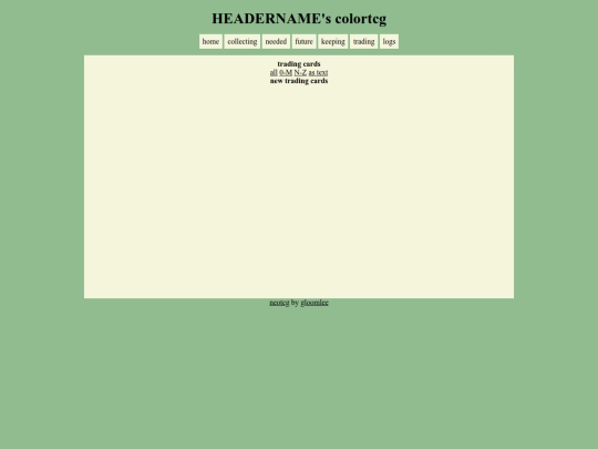 tradingcards screenshot