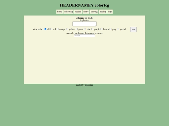tradingcardsall screenshot