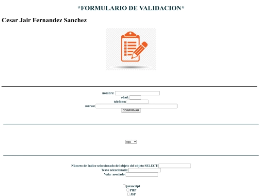 Formulario screenshot