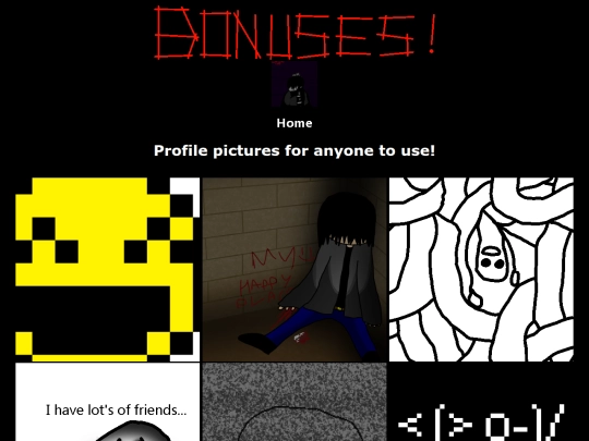 bonuses screenshot