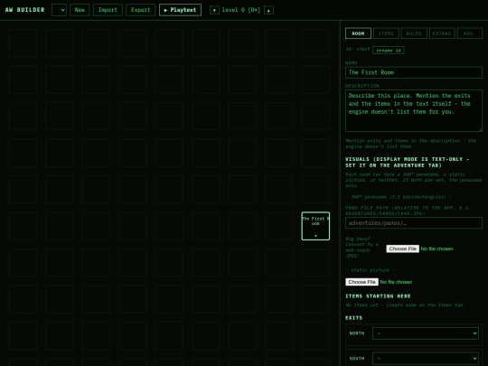 games/adventure/build screenshot
