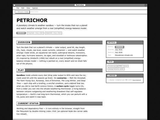 projects/details/petrichor screenshot