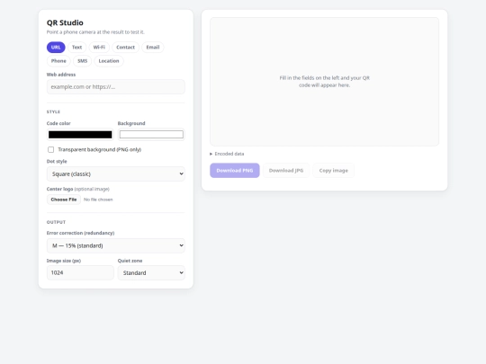projects/qr screenshot