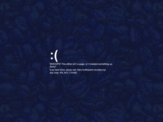 not_found screenshot