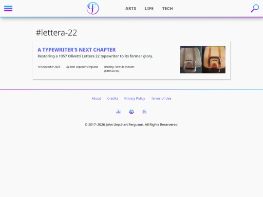 tags/lettera-22/page/1 screenshot