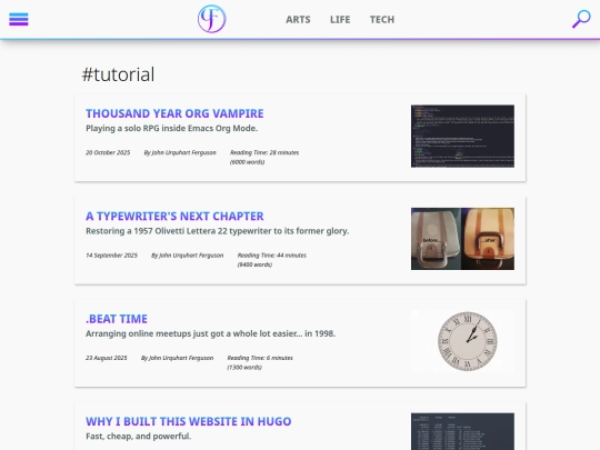 tags/tutorial/page/1 screenshot