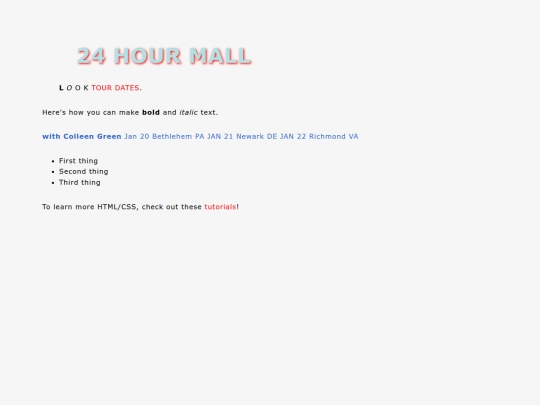 tour screenshot