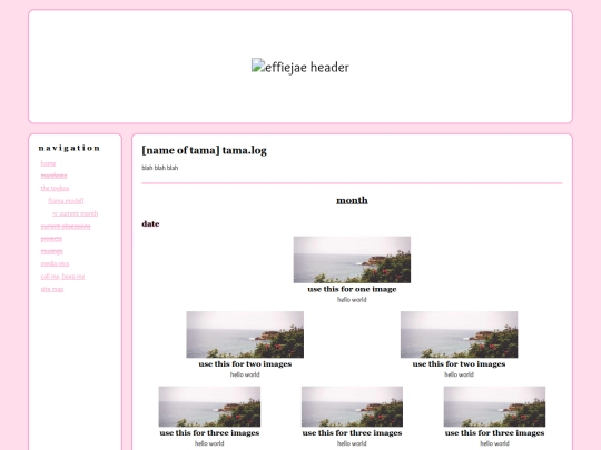 base/example pages/current_month_log_base screenshot