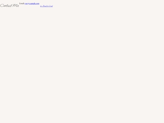 contact screenshot