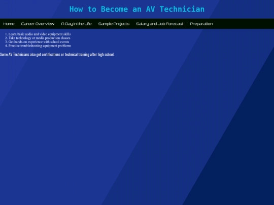 preparation screenshot