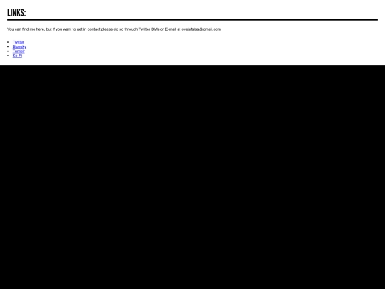 links screenshot