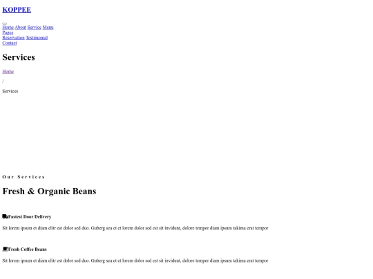 pagweb/service screenshot