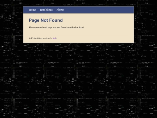 not_found screenshot