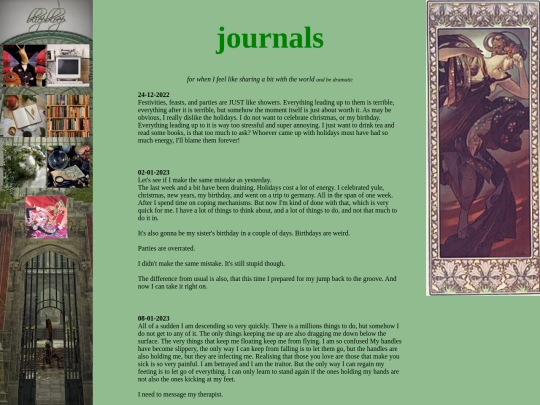 journals screenshot