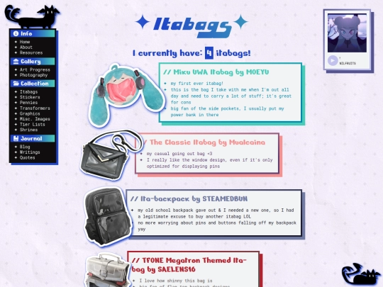 itabags screenshot