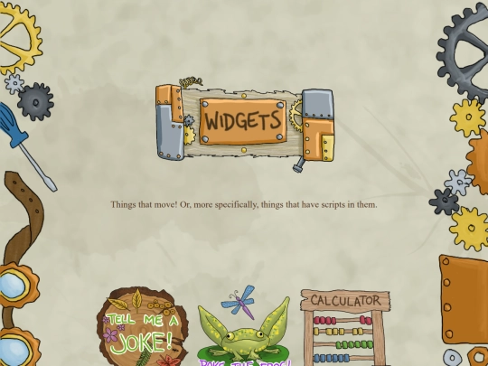 widgets screenshot