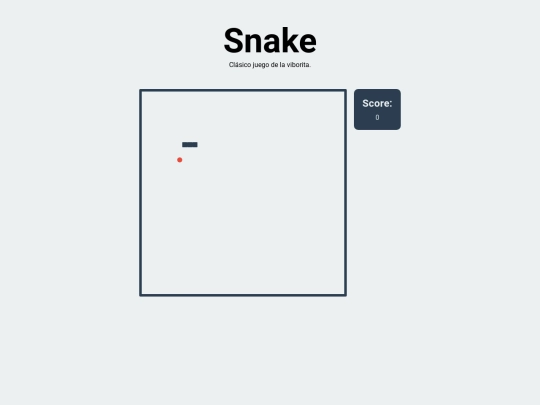 Snake screenshot