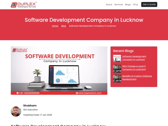 software-development-company-in-lucknow screenshot