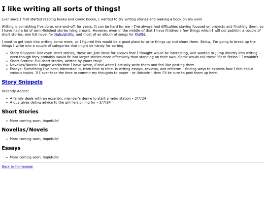 Creative/Writing/writing screenshot