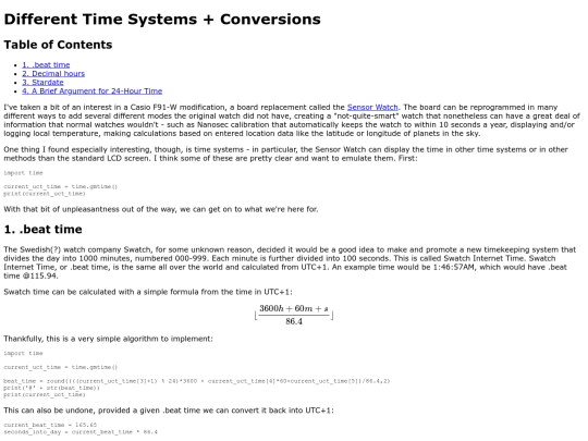 Math/time_systems screenshot