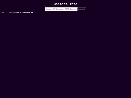 Contact screenshot