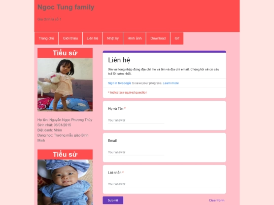 contact screenshot