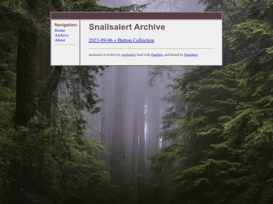 archive screenshot
