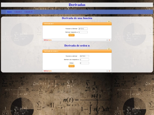 Derivadas screenshot
