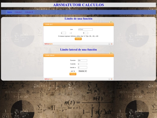 Limites screenshot