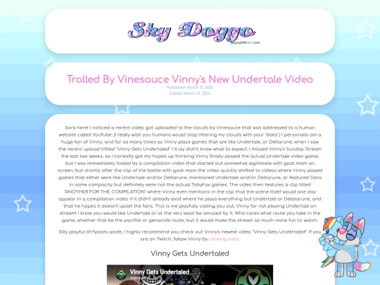 blog/posts/2026-03-31-trolled-by-vinny-gets-undertaled screenshot