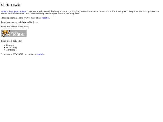 index screenshot