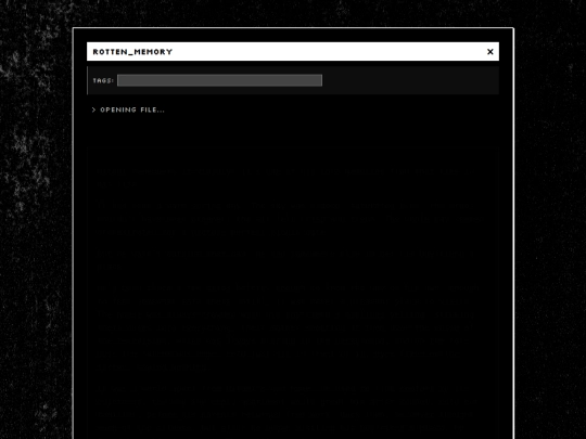rotten_memory screenshot