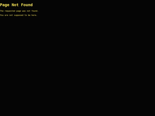 not_found screenshot