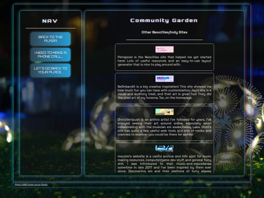 garden screenshot