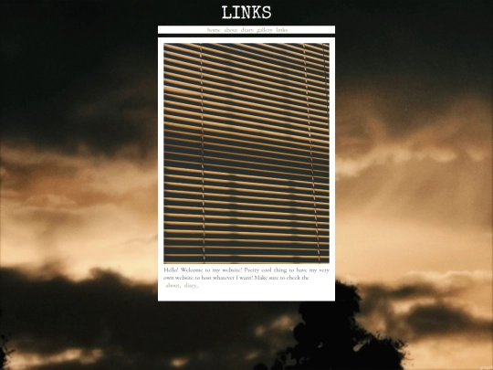 links screenshot