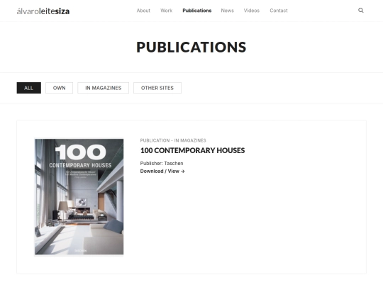 publications screenshot