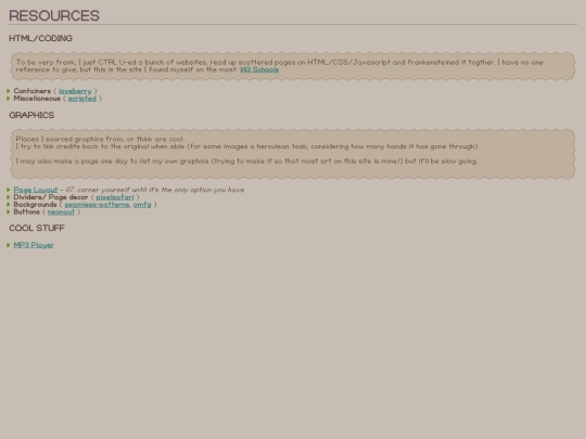 resources screenshot