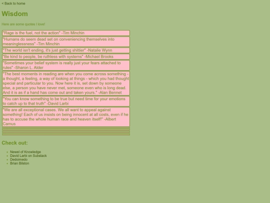 wisdom screenshot
