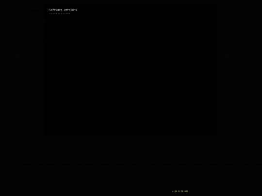 version screenshot