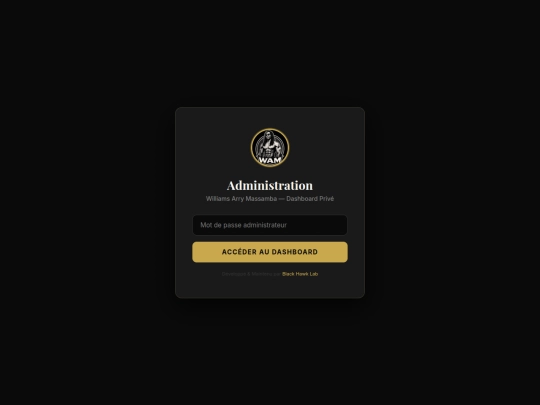 admin screenshot