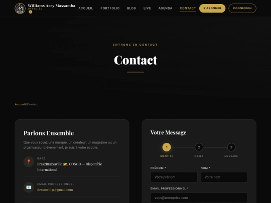 contact screenshot