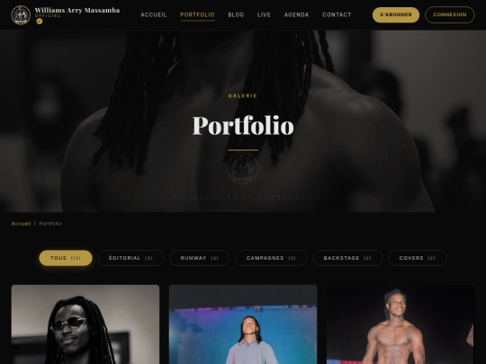 portfolio screenshot