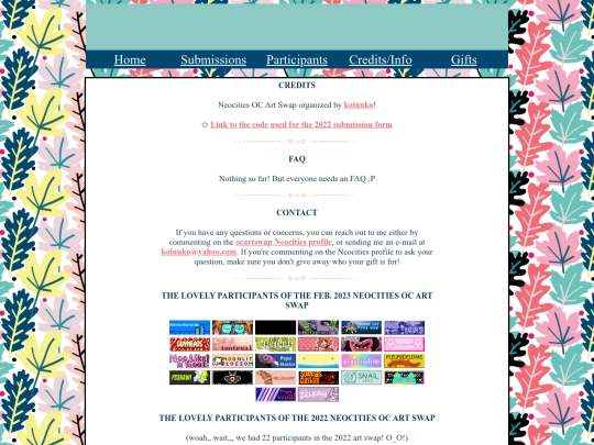 info screenshot